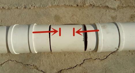 pvc管中間斷了拼接視頻分享，這個思路還是比較實用的！